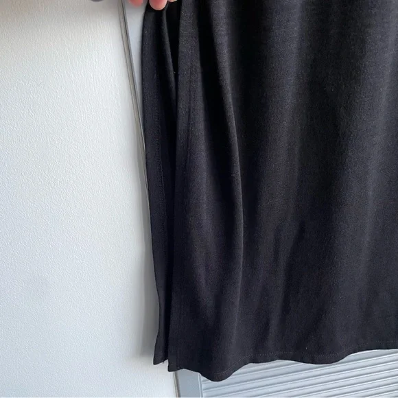 ARITZIA WILFRED FREE Elegant Black Long Sleeve Maxi Dress - Picture 3 of 8